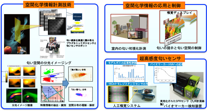 嗅覚センサ基盤技術の確立